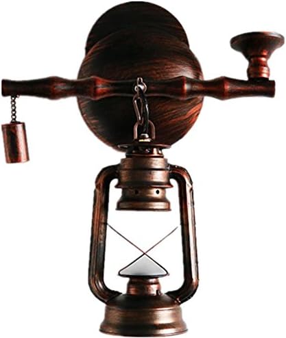 SSDM Tobacco Pipe Iron Wall Lamp Kerosene Lamp For Living Room Bedroom Hallway Antique Design Tobacco Pipe Wall Lamp Sconces Lighting Fixture