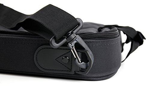 Gepolsterte Laptop-Tasche für Fujitsu LIFEBOOK A512 NG Notebook 15.6 Zoll – wasserabweisendes Nylongewebe – stabil, leicht und haltbar – von DuraGadget - 9