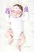 No Scratch Baby Mittens Set of 3 - Pink and Purple Cupcakes, Hearts, Elephants 0-6m