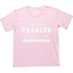 HippoWarehouse Yo Soy Francés, ¿Cuál es tu Superpoder? camiseta manga corta niños niñas unisex