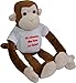 Produktbild my-baby-shop Stofftier Affe mit Aufdruck