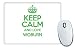 Produktbild Grün Keep Calm und Love Woburn (Mauspad TXT 0746