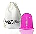 SPA CELLU SHAPER® Anti Cellulite Silicone Massage Cups -ON SALE - Best Natural Method to Reduce The Orange-Peel Effect from Home (Pink)