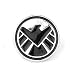 Produktbild Anstecker mit Adlermotiv (Marvel’s Agents of S.H.I.E.L.D.), Metall, Cosplay, Schwarz