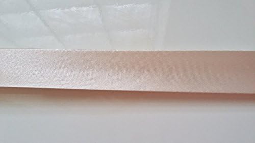 Beige Plain Polyester Satin Bias 20 mm (Unfolded 38 mm (x 2 metres) Sewing Accessory Satin Trimming Fashion Creations Clothes. Fabric Bias Tape Strip for Trim for Cover, Blouses, Dresses or Crafts Making Silky Trim Cuffs -9.5 Baby Bibs... Fantasy Bag Cushions, per 2 meters