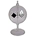 Produktbild Lichtmühle Solar Radiometer 80 mm stehend kurzer Fuß Klarglas Lichtmühlen