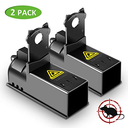 Baban Trappola per Topi, 2 Pezzi Trappola per Topi Trappola per Topi Trappola per Trappola Professionale, Facile da installare e Riutilizzabile Trappola per Topi in casa e in Giardino