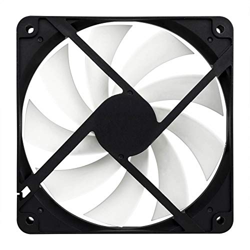 ARCTIC F12 PWM PST - Ventilador para caja de 120 mm  carcasa est  ndar  conexi  n PST  Tecnolog  a intercambio PWM   velocidad regulada sincr  nicamente