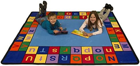 Learning Carpets CPR 764 Learning Carpets Colorful ABC Upper Case and Lower Case Letters