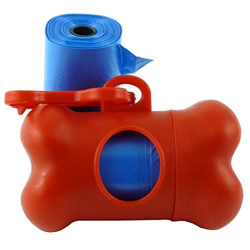 Dog-Waste-Bag-In-Dispenser-With-2-Rolls-Of-Refill-Bags-40-Bags-Total