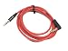 Produktbild Rot AUX Audio Kabel 3,5mm fuer LIBRATONE Q Adapt OnEar ANC Wireless Kopfhoerer