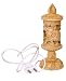 Nexplora Industries Wooden Hand Carved Desk Lamp (Height 18 Cm) RS.890.00