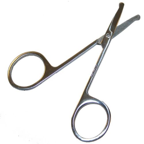 Nose, Ear & Facial Hair Scissors Stainless Steel