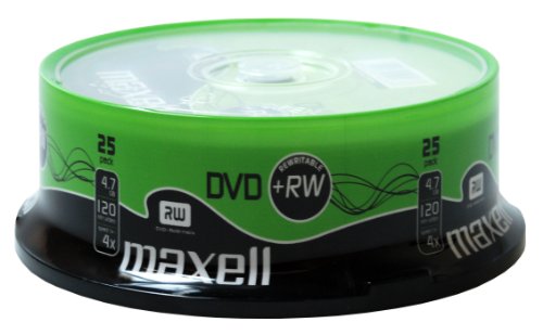 Maxell DVD+RW 4,7GB RW 25 pack 25 pcs, 10103292 (25 pcs)