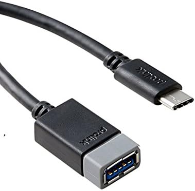 USB 3.0 Type C to USB A Female Cable 5ft, Prolink USB 3.0 USB-C to USB Type A Socket Conversion Data Cable - 1.5m, Black