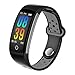 Produktbild ZDNP Farbdisplay Smart Watch, IP68 wasserdicht Sport Fitness Tracker Blutdruckmessgerät IP68 Smart Watch Verbindung für iPhone Android IOSzz,B
