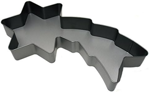 Panetta Casalinghi Star Comet Shape Teflon Mould, Wood, Multi-Colour, 37 x 19 x 4.5 cm