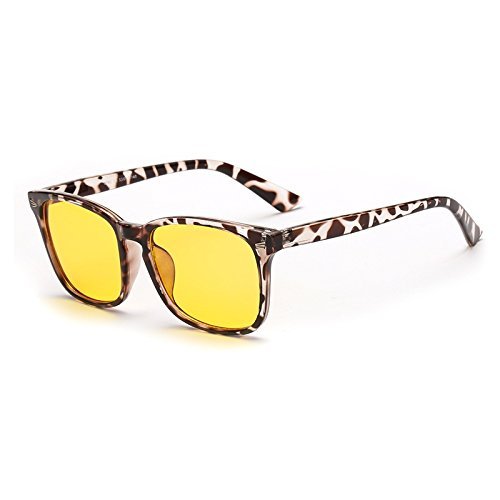 cyxus blau Licht-Filter UV-Blocker Schutzbrille [Anti Überanstrengung der Augen] Tolles Spiel für Computer/PC/TV/Handy Lesen, Unisex (Herren/Frauen/Junioren), Vintage Fashion Acetat rahmen, cy-gl-0004