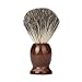 Covermason Shave Tool, ZY Wood Handle Badger Hair Barber Salon Shaving Brush (brown)