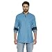 irin Ethnic Poly Cotton Solid Straight Short Kurta For Men RS.949.00