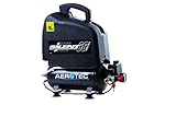 Kesselgröße bis 6 Liter Kolbenkompressor Vento SILENT 6  1-Zylinder Aggregat für den Inneneinsatz, vibrationslos, geräuscharm  6l Volumen, 8 bar Kesseldruck, 68 dB Schalldruckpegel, 15 kg Gewicht