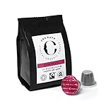 CRU Kafe Fairtrade Organic Coffee Capsules Nespresso Compatible - Dark Roast (48 pods)