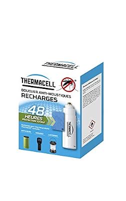 THERMACELL THRECHARG48 Recharges 48h pour Bouclier Anti-Moustiques