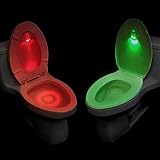 LED Toilette LED Toilette Licht, Stoga T003 LED Toilette WC Nachtlicht Bewegung aktiviert / Light Sensitive Automatische LED WC Nacht Motion Sensor Badezimmerlampe für jeden WC Batteriebetriebene Nachtlicht¡ ­WC Nachtlicht Lampe Motion Toilettenlicht Toilettenbeleuchtung Motion Sensor LED WC Nachtlicht LED Toilette Licht Lampe - 2
