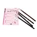 MagiDeal Eyebrow Shaping Kit 4 Pencils + 3 Styles of Stencil Template