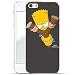 Produktbild Finoo Iphone 5/5S Hard Case Handy-Hülle Simpsons Motiv | dünne stoßfeste Schutz-Cover Tasche mit lizensiertem Muster | Premium Case für Dein Smartphone| Bart Steinschleuder