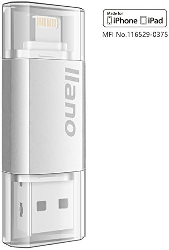 [Apple MFI Certified] 32G iOS Flash Drive with USB 3.0 for iPhone,iPad and more PC, Memory Storage, Thumb Drive,Fingerprint Encryption for Privacy Protection.