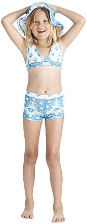 Masala Kids Big Girls' Two Piece Set, India Rose Turquoise, 12Y