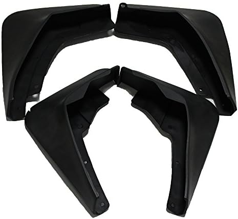 CHAN YOUTH Mudguards Mud Flaps ABS Rubber 4Pcs