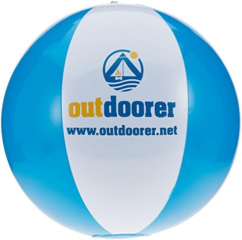 outdoorer BeachSplash Water Ball, Beach Ball, inflatable, diameter about 28 cm