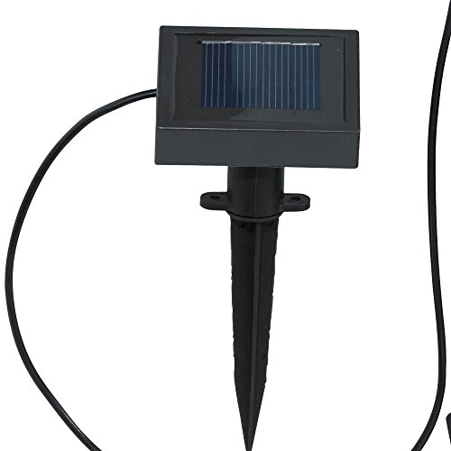 3er Set LED Solar Leuchten Kugel weiß Libellen rotierend Beleuchtungen Außen Steck Lampen Strahler - 6