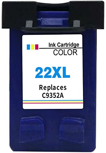 3x Tinten-Patrone für HP-21 XL & HP-22 XL Deskjet F2180 F350 F370 F375 F380 F385 F90 F394 F4100 F4135 PlatinumSerie - 3