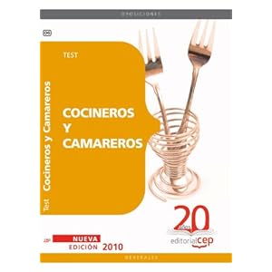 Cocineros y Camareros. Test (Colección 64)