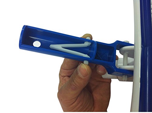 Steinbach Poolreinigung Bodensauger Standard, Schlauchanschluss Ø˜˜ 32/38 mm, für Teleskopstange, Weiß, 300×180 mm - 4