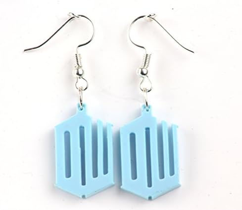 Dr Who "DW Tardis" Logo Earing