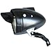 Produktbild ETASSO Retro Fahrrad LED Batterie Hauptscheinwerfer Lampe mit Spot Lampe 180LM Schwarz