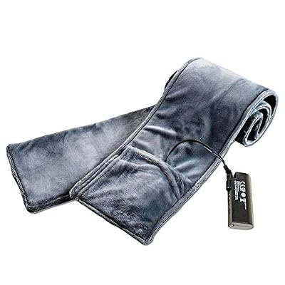 Soldela Echarpe Chauffante Rechargeable USB - Fibre de Carbone - 3 niveaux de température