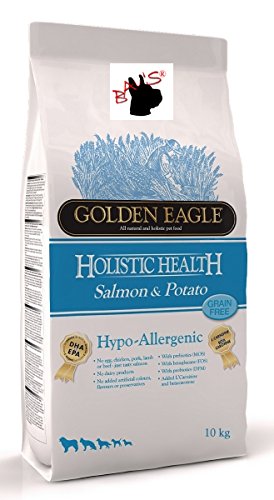 Golden Eagle Cibo Dog Hypo Allergenic Salmon Potato - 10000 gr