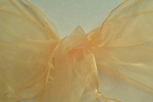 CHAIR COVER SASHES ORGANZA [Champagne Gold,10]