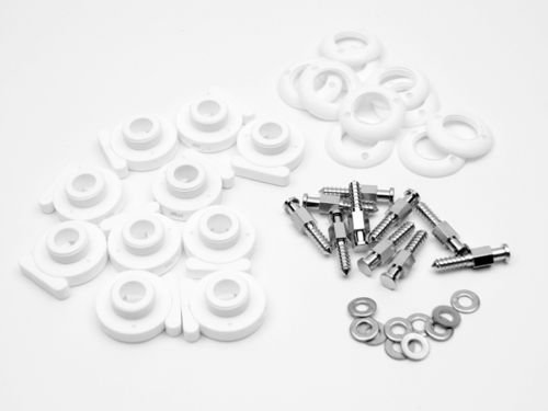 Preisvergleich Produktbild 10 x Minax Schraube Ø 4,1 + Schnellverschluss