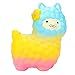 Produktbild 11 cm simulierten Große Schafe Squishy Spielzeug, mamum Jumbo Schaf Squishy Cute Alpaka Super Slow Rising Duft lustiges Tier Spielzeug Einheitsgröße gelb