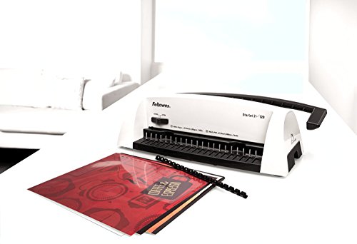 Fellowes Starlet 2 - Encuadernadora manual de canutillo de pl stico uso ocasional color blanco reviews Fellowes Starlet 2 - Encuadernadora manual de canutillo de pl stico uso ocasional color blanco