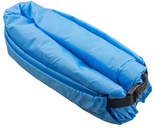 Preisvergleich Produktbild kazoj Camping Sitzsack aufblasbarer Sitzschlauch Luftkissen Luftsofa wasserdicht in blau