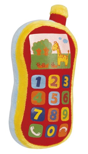 Simba 104012745 - ABC Plüschtelefon 21cm