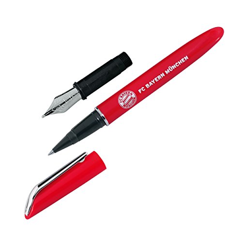 Preisvergleich Produktbild Füller / Rollerball FC Bayern München + gratis Sticker, Pen / Stift
