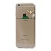 Produktbild iPhone 6 / 6S Hülle, Keyihan Niedlich Haustier Hunde und Seine Näpfe Muster Dünn Durchsichtige Weiche Silikon TPU Handy Schutzhülle Case Bumper für iPhone 6 / iPhone 6S (Chihuahua)